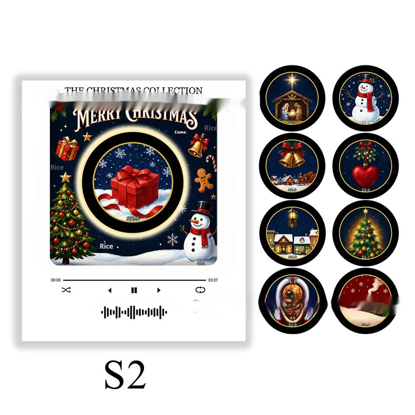 Glow — podświetlany magnes muzyczny — Christmas Edition S2